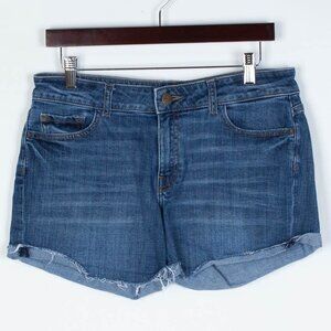 Warp &‎ Weft Sydney Mid Rise Jean Shorts Size 27